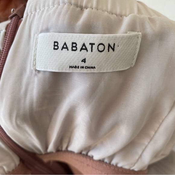 Aritzia Babaton flutter pink jumpsuit - Picture 6 of 12